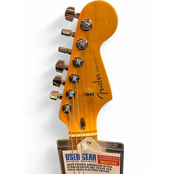 Fender Used Fender American Ultra Stratocaster HSS TEXAS TEA Solid Body Electric Guitar