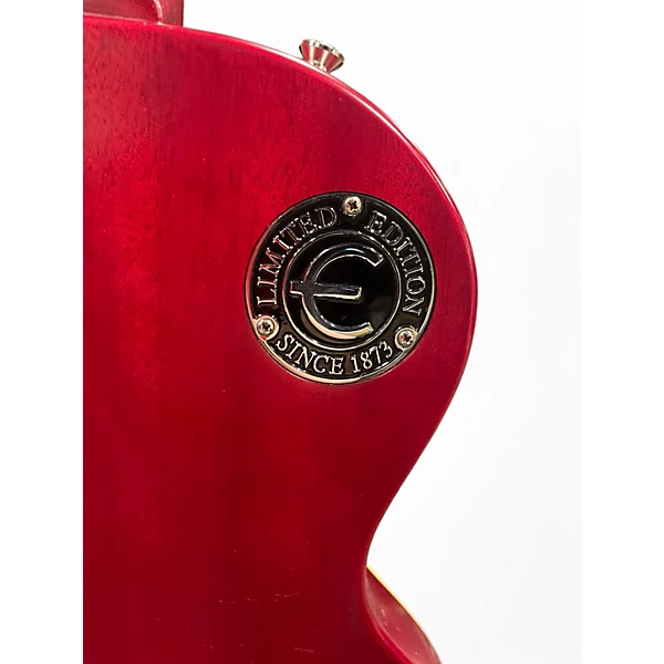 Epiphone Used Epiphone Limited Edition Les Pual Satin Sunburst Solid Body Electric Guitar.gc