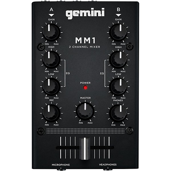 MM1 2 Channel Audio Mixer