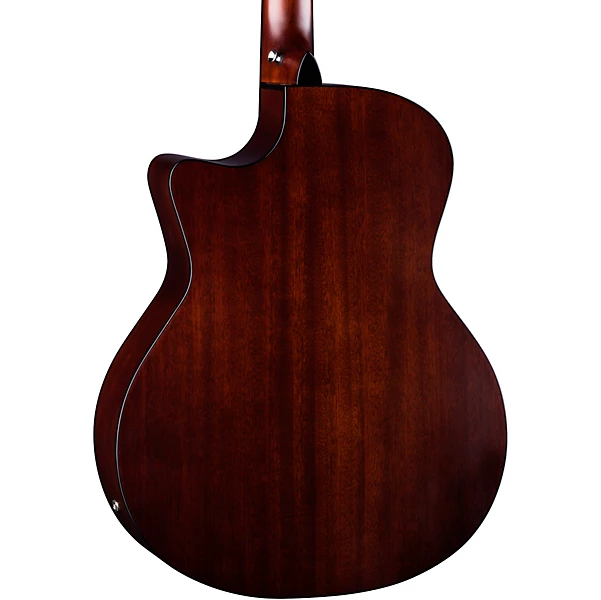 Luna Wabi Sabi Grand Concert Acoustic Electric Guitar Natural