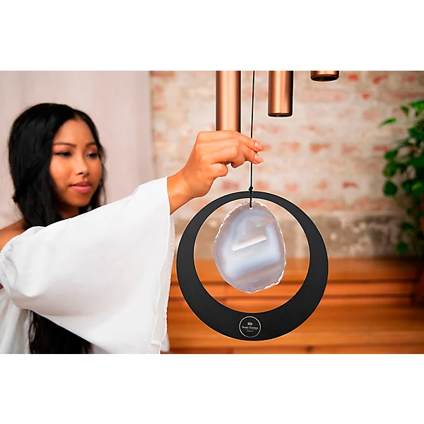 Sonic Energy A Major Meditation Chime with Grey Agate 432 Hz 50 in