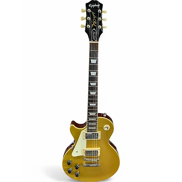 Used Epiphone Les Paul Standard GOLD Solid Body Electric Guitar