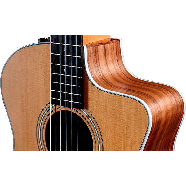 Taylor 214ce N Grand Auditorium Nylon String Acoustic Electric Guitar Natural