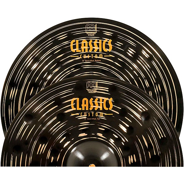Classics Custom Dark Hi Hat Cymbal Pair