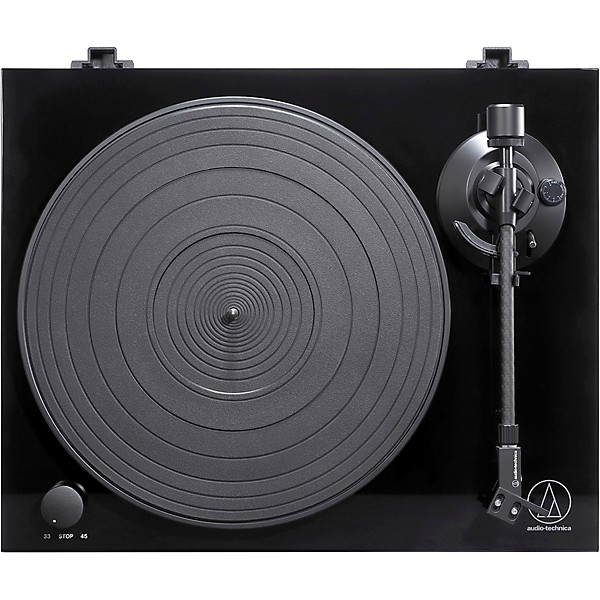 AT LPW50PB Fully Manual Belt Drive Turntable Black