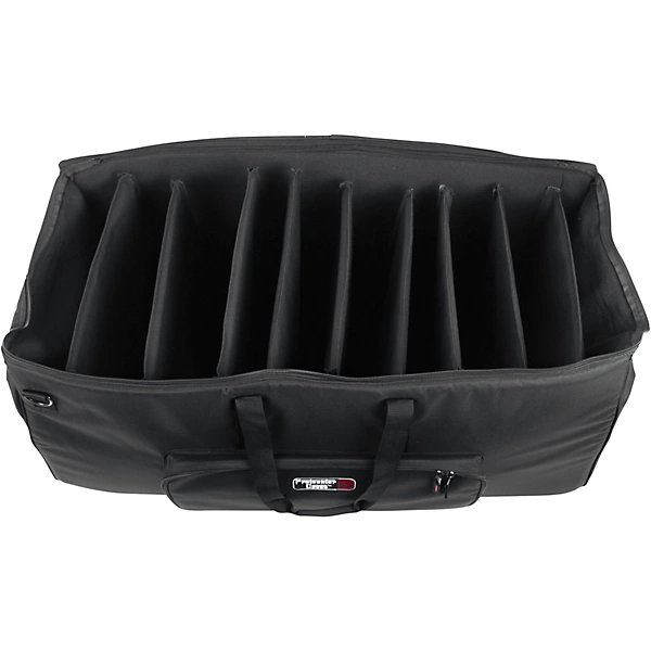 Electronic Drum Kit Bag with Wheels Black