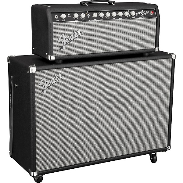 Fender Super Sonic 22 22W Tube Guitar Amp Head Level 1 Black H91054004001000.gc