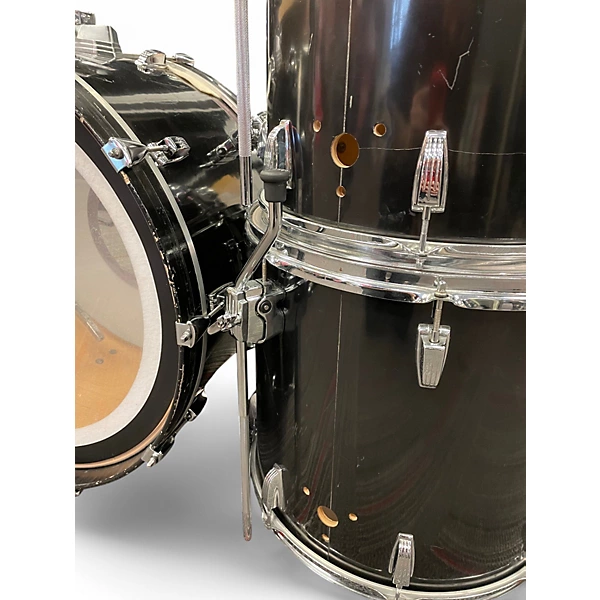 Used Ludwig 4 Piece Duo Modular Maple Black Drum Kit