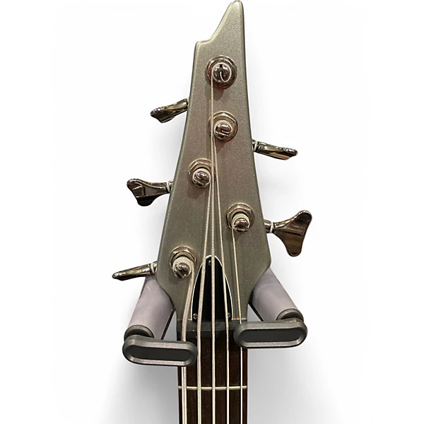 Used Ibanez EDA905 Silver Sparkle Electric Bass Guitar