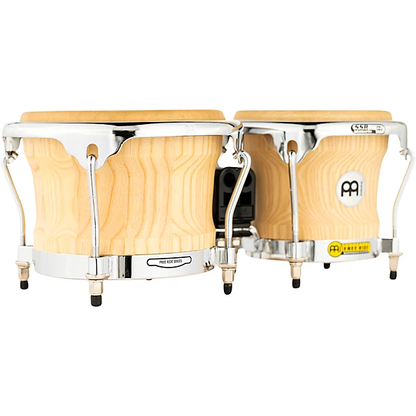 Open Box MEINL Free Ride Series Collection Wood Bongos Level 1 8.5 x 7 in. American White Ash