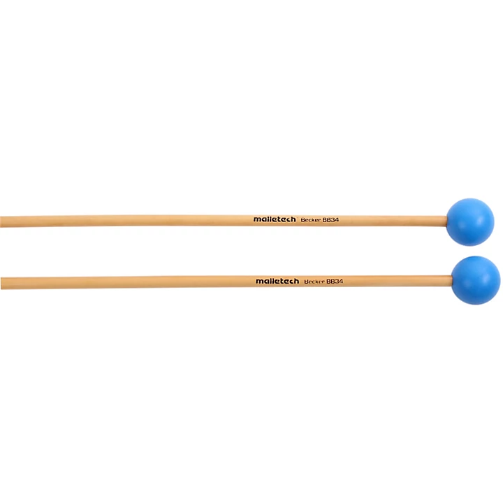 Malletech Bob Becker Xylophone Mallet Medium Bright Medium Bright Blue
