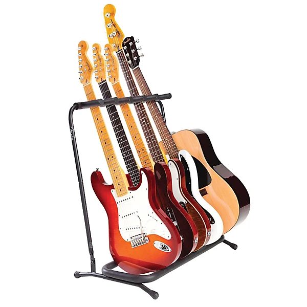 Folding 5 Guitar Stand