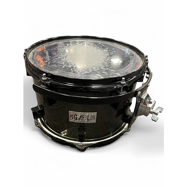 Pork Pie USA Used Pork Pie USA 4 Piece Pig Lite Acrylic Smoke Transparent Drum Kit.gc