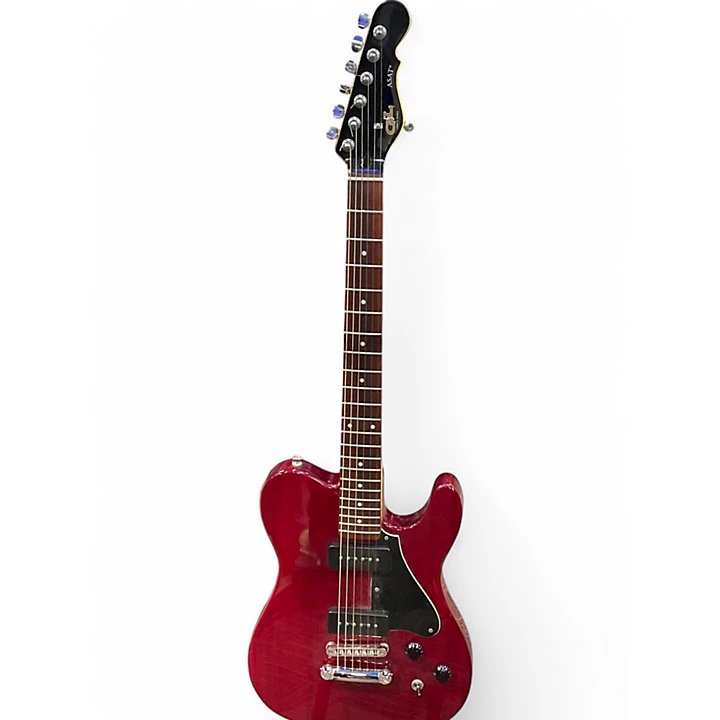 Used G&L ASAT tribute crimson red Solid Body Electric Guitar