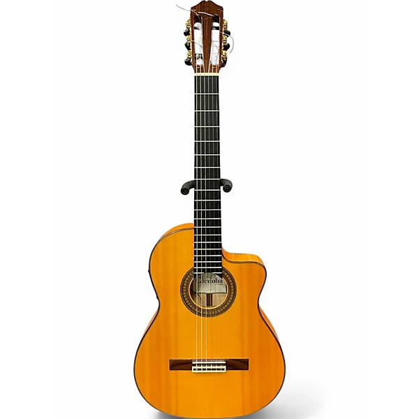 Cordoba Used Cordoba F55CE Natural Flamenco Guitar.gc