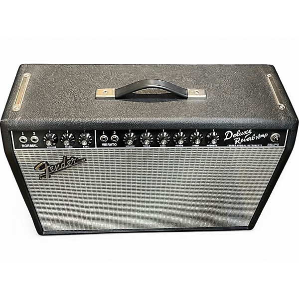 Used Fender 1965 Deluxe Reverb 22W Tube Guitar Amp Head