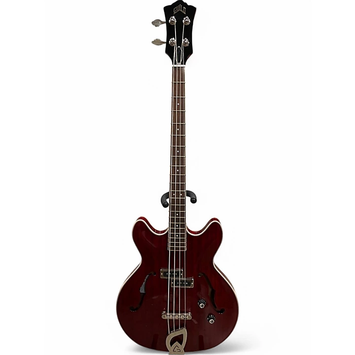 Guild Used Guild SF 1 Cherry Electric Bass Guitar.gc