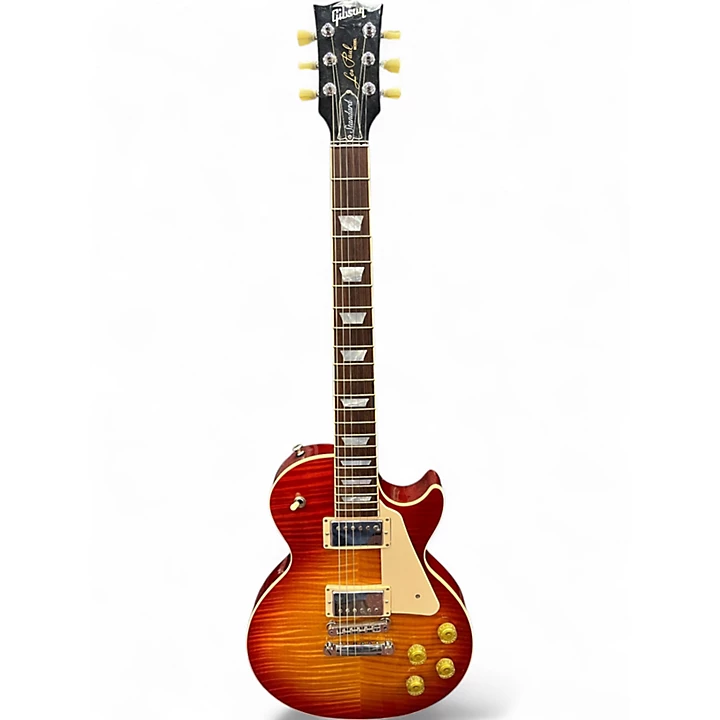 Used 2016 Gibson Les Paul Standard HP Cherry Sunburst Solid Body Electric Guitar