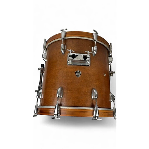 PRECISION DRUM CO WALNUT WARRIOR Drum Kit.gc