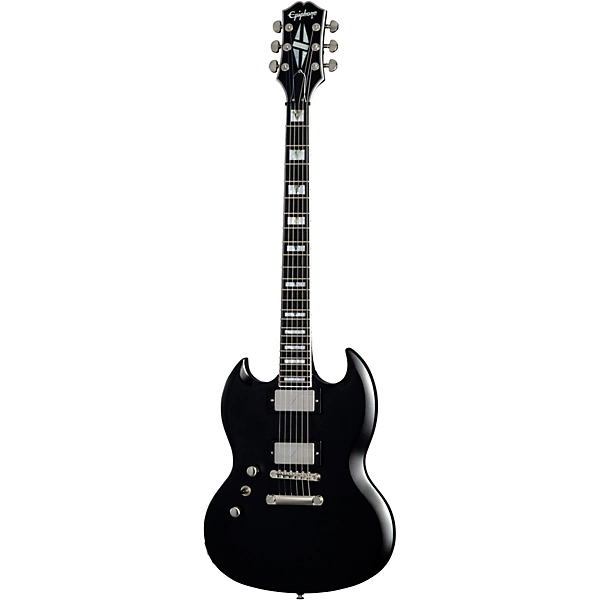 Epiphone SG Prophecy Left Handed Electric Guitar Aged Jet Black Metallic