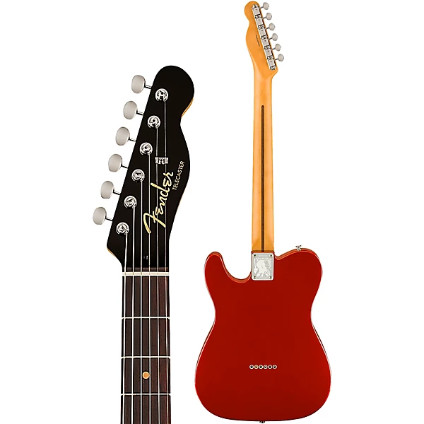 Fender Limited Edition Raphael Saadiq Telecaster Electric Guitar Dark Red Metallic