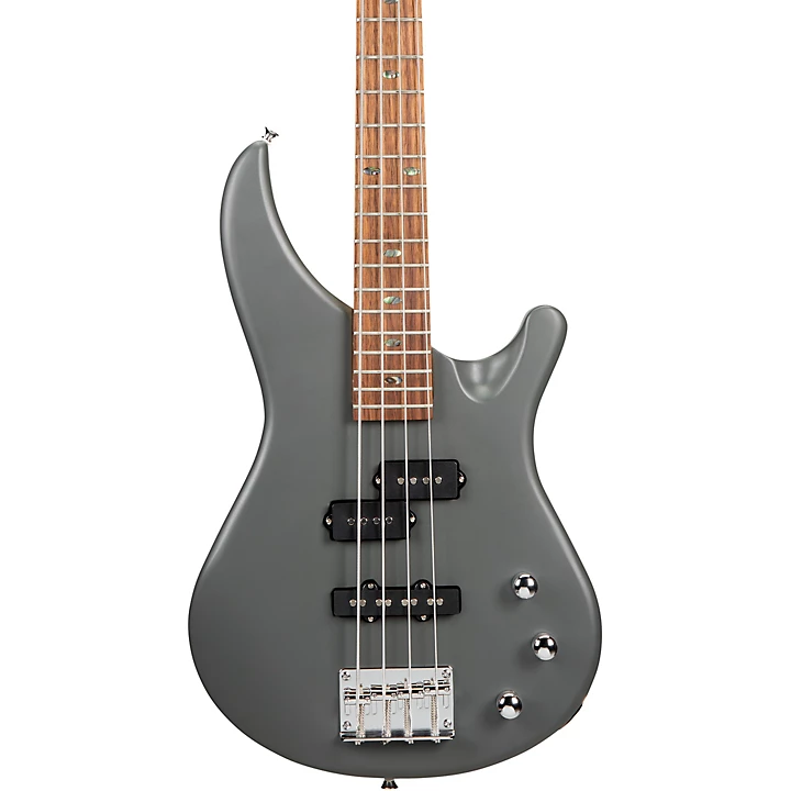 MB100 Short Scale Solid Body Electric Bass Charcoal Satin
