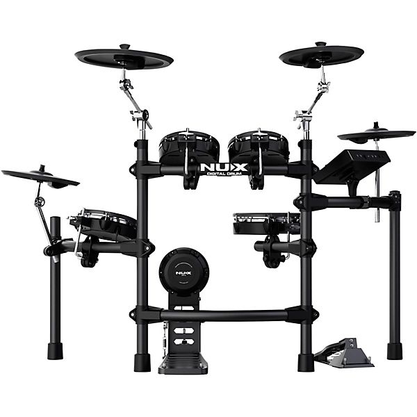 NUX DM 7X All Remo Mesh Head Digital Drum Kit Black