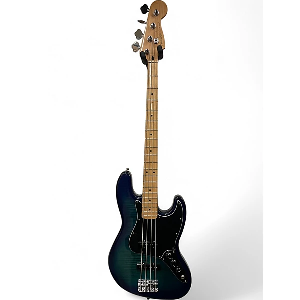 Fender Used Fender Player Jazz Bass Plus Top Blue Burst Electric Bass Guitar