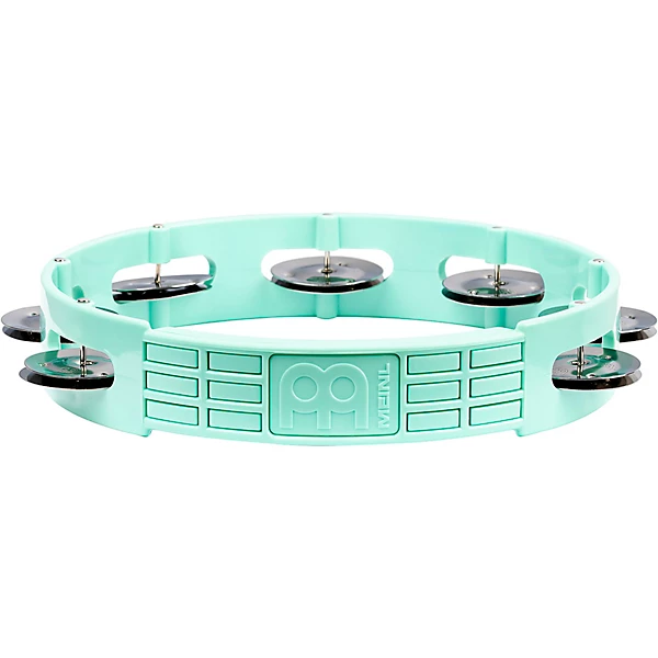 MEINL Tour Tambourine With Stainless Steel Jingles 8 in. Seafoam