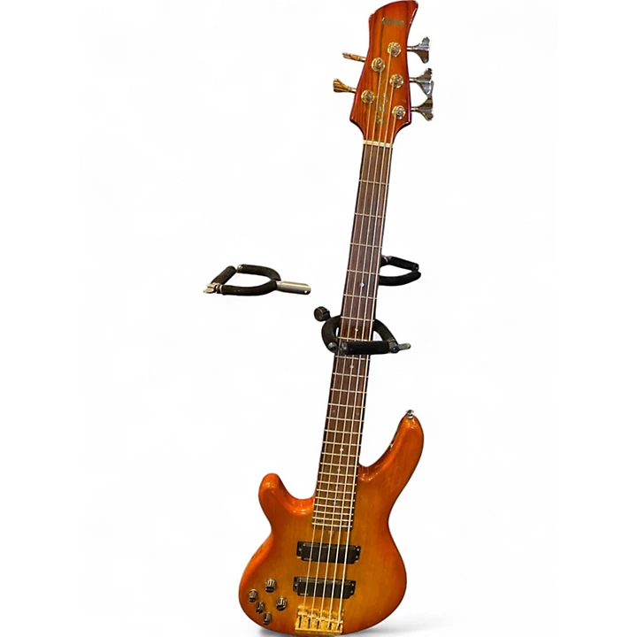 Yamaha Used Yamaha TRB 5 II Natural Burst Electric Bass Guitar.gc