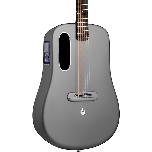 LAVA MUSIC ME 4 Carbon Fiber 38 Acoustic Electric Guitar with Airflow Bag Level 2 Space Grey