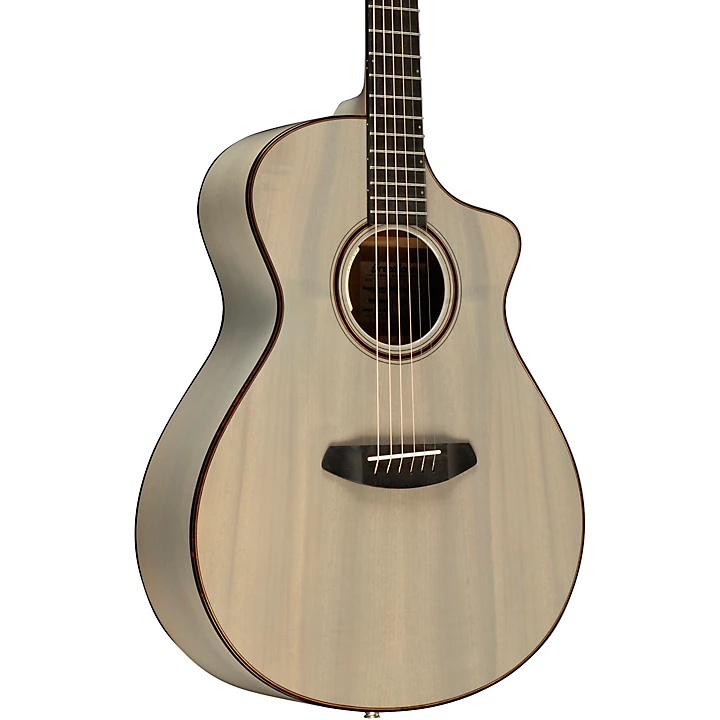 Breedlove Oregon All Solid Myrtlewood Limited Edition Concert Acoustic Electric Guitar Permafrost