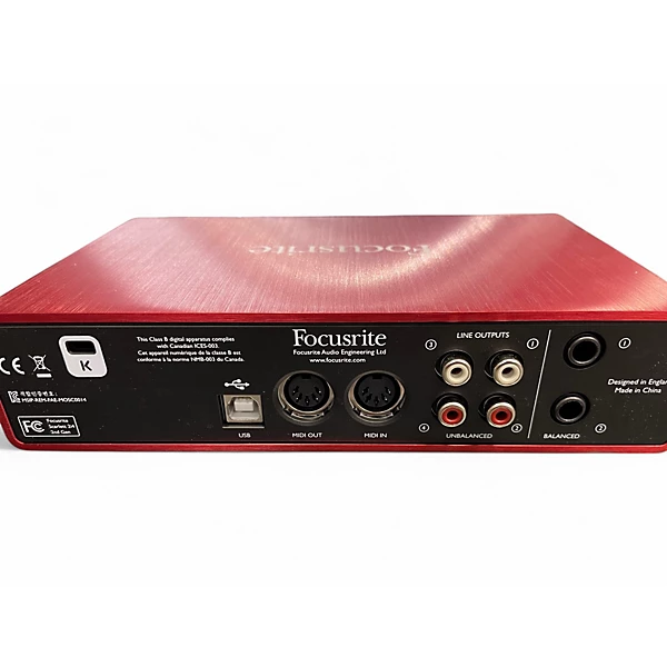 Focusrite Used Focusrite Scarlett 2i4 Gen 2 Audio Interface