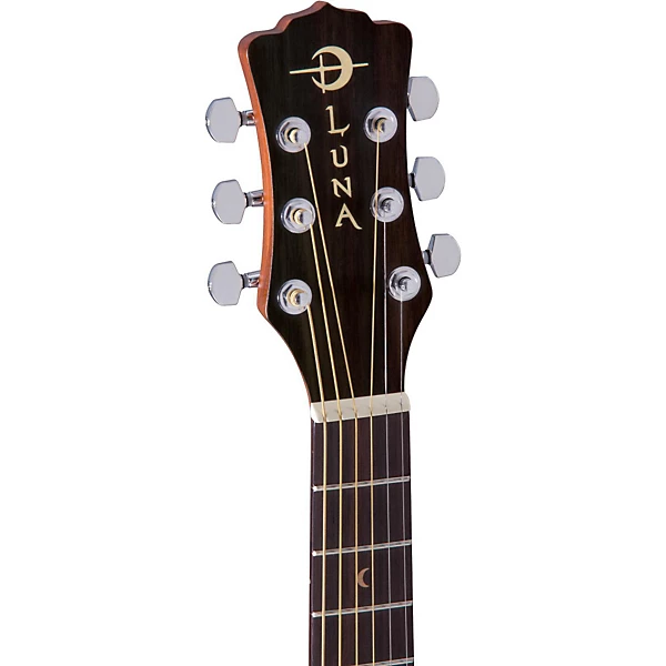 Muse Safari Series Mahogany 3 4 Dreadnought Travel Acoustic Guitar Natural