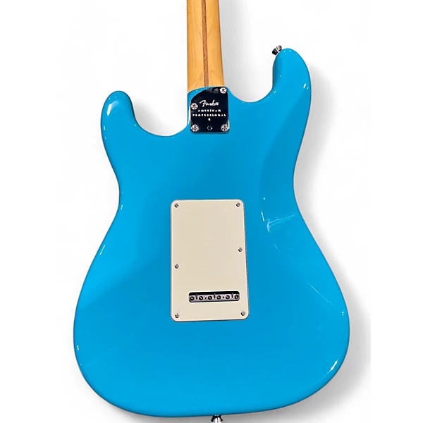 Fender Used Fender American Professional II Stratocaster Turquoise Solid Body Electric Guitar.gc