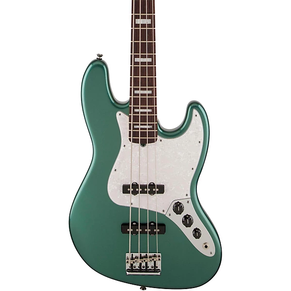 Adam Clayton Jazz Bass Electric Bass Guitar Sherwood Green Metallic