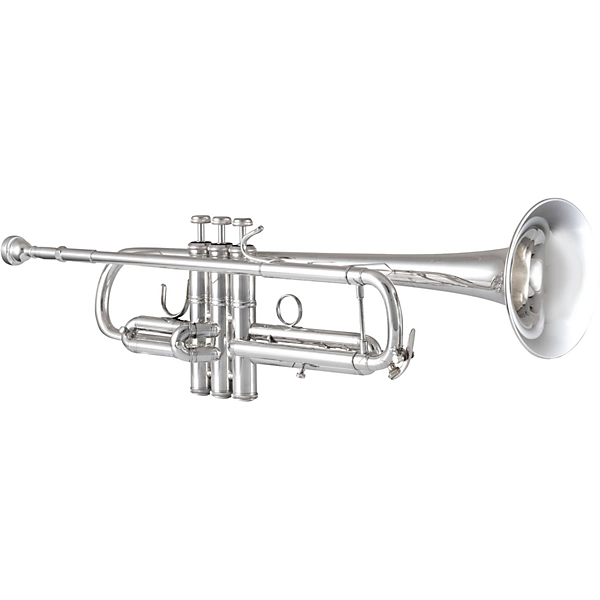 170 Stradivarius 43 Bell Series Professional Bb Trumpet with Standard Leapipe Silver plated