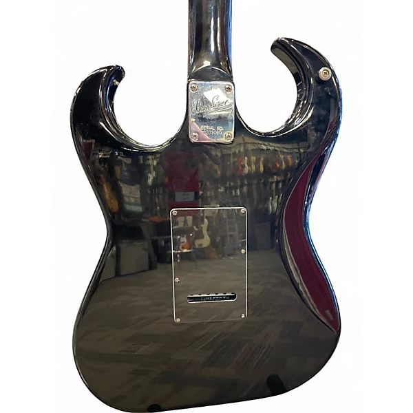 Used Burns BISON Black Solid Body Electric Guitar