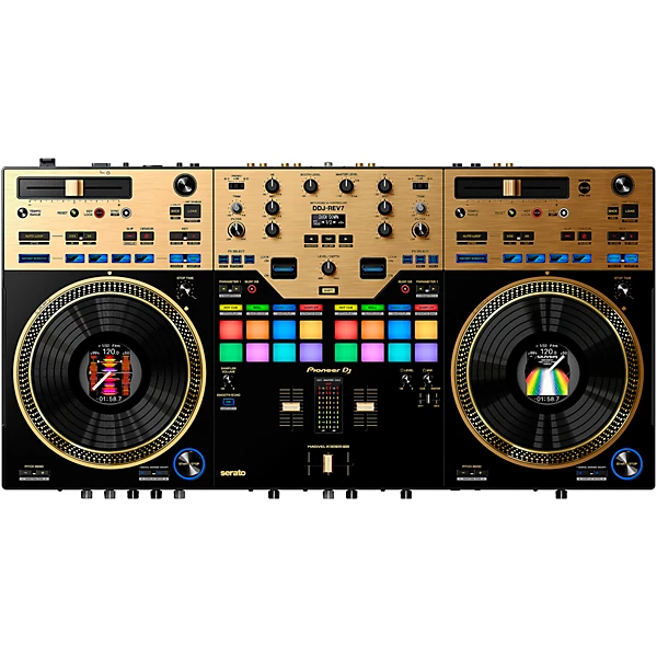 DDJ REV7 N Professional DJ Controller for Serato DJ Pro in Limited Edition Gold