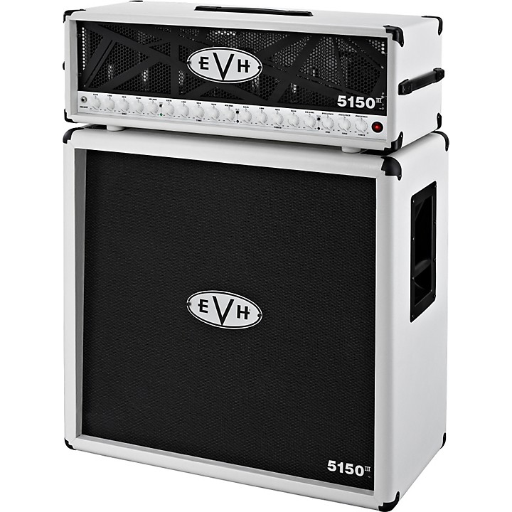 5150 III Head and 4x12 Half Stack Ivory