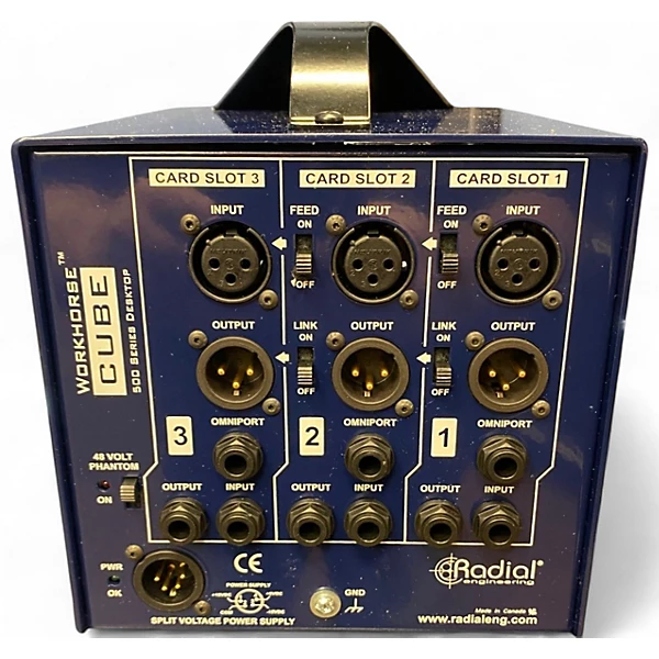 Radial Engineering Used Radial Engineering WORKHORSE THE CUBE Audio Converter.gc