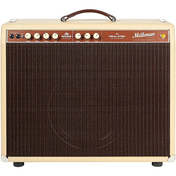 Milkman Sound 85W Pedal Steel 85W 1x12 Tube Guitar Combo Amp With Celestion Alnico Creamback Speaker Vanilla 12\