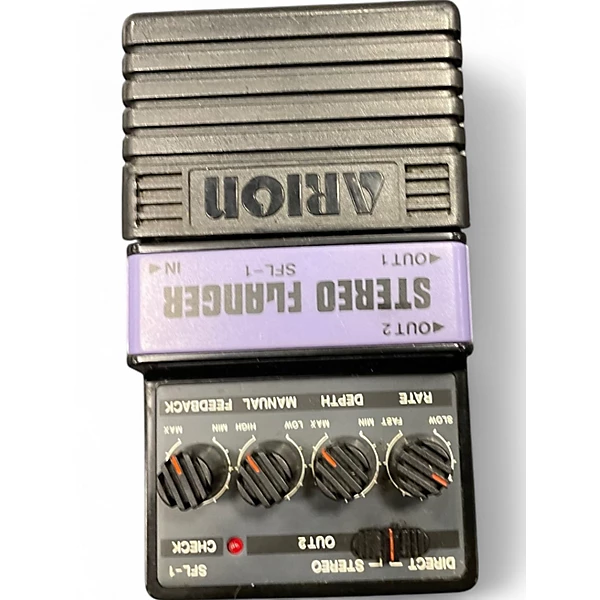 Used Arion SFL1 Stereo Flanger Effect Pedal