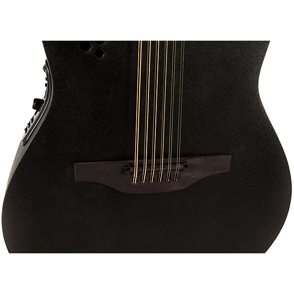 Ovation 2058TX 5 G Pro Series Elite TX Deep Contour 12 String Acoustic Electric Guitar Textured Black
