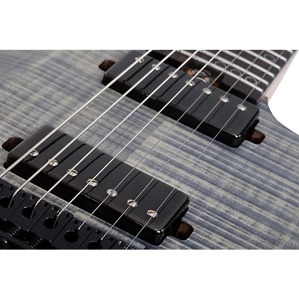 Sunset 7 String Extreme Electric Guitar Grey Ghost