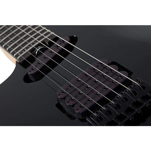 Schecter Guitar Research Left Handed Sunset Triad Electric Guitar Gloss Black