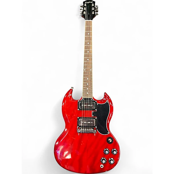 Epiphone Used Epiphone Tony Iommi SG Custom VINTAGE CHERRY Solid Body Electric Guitar.gc