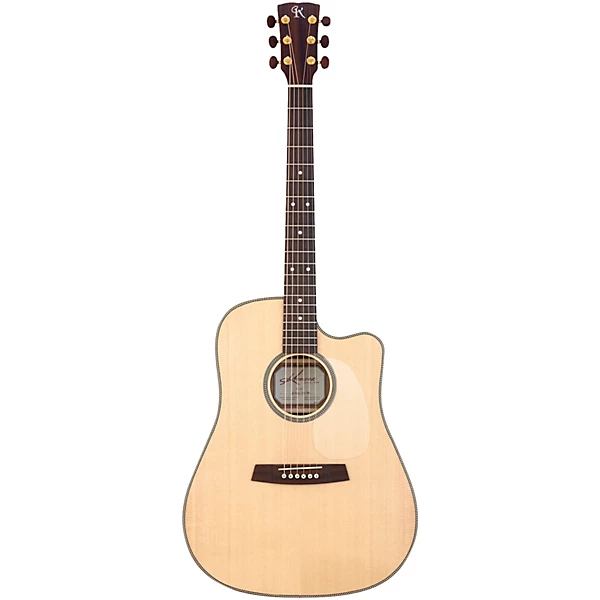 Kremona M20 D Style Acoustic Electric Guitar Natural