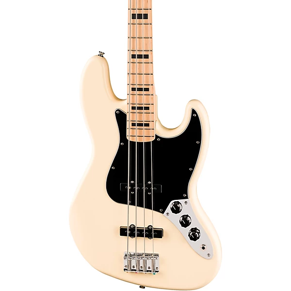 Squier Affinity Series Active Jazz Bass Maple Fingerboard Olympic White