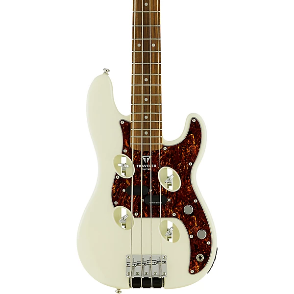 TB 4P Electric Travel Bass Pearl White